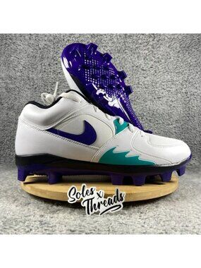Air Jordan Stadium 90 Low MCS Baseball Size 12 Men Grape Ice Emerald HQ0211-105